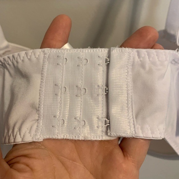 💜 Silhouette Plus White Lace Lightly Lined Bra - 38DD - Picture 5 of 5